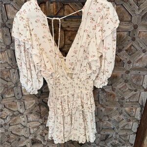 Jen's Pirate Booty Floral Mini Dress